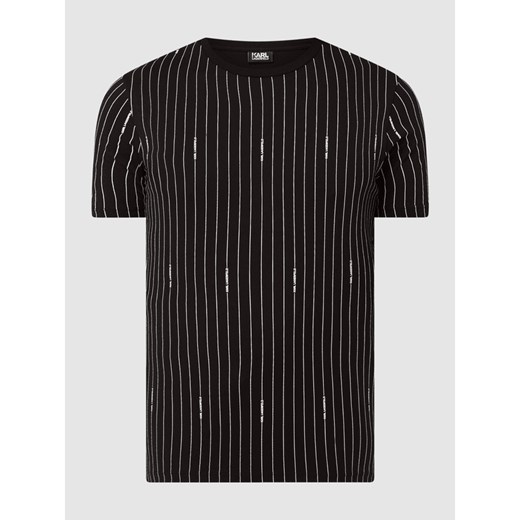 T-shirt z wzorem z logo Karl Lagerfeld S Peek&Cloppenburg  okazyjna cena