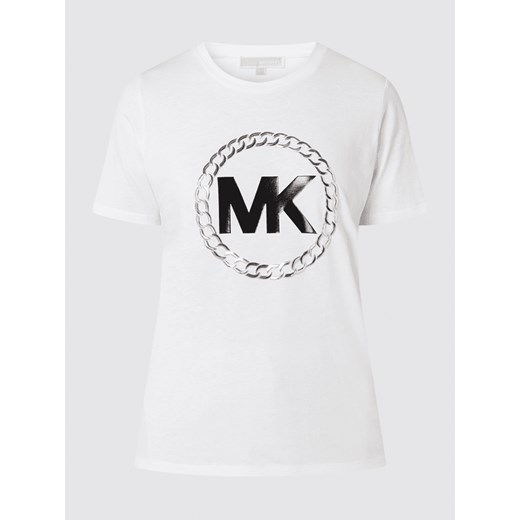 T-shirt z nadrukiem z logo Michael Michael Kors S okazja Peek&Cloppenburg 