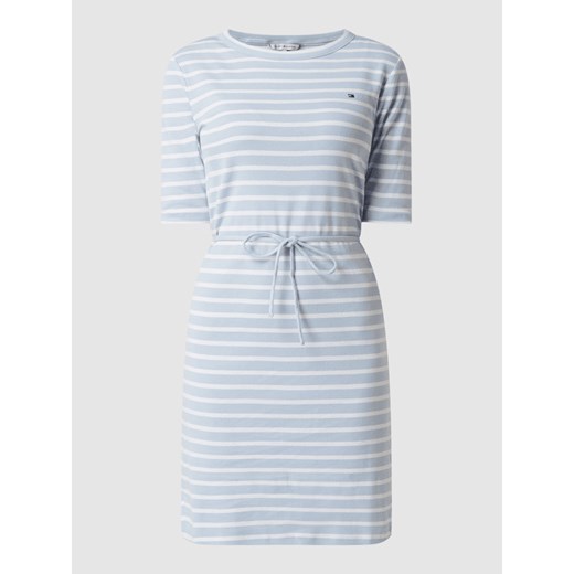 Sukienka z bawełny ekologicznej Tommy Hilfiger L Peek&Cloppenburg  promocyjna cena
