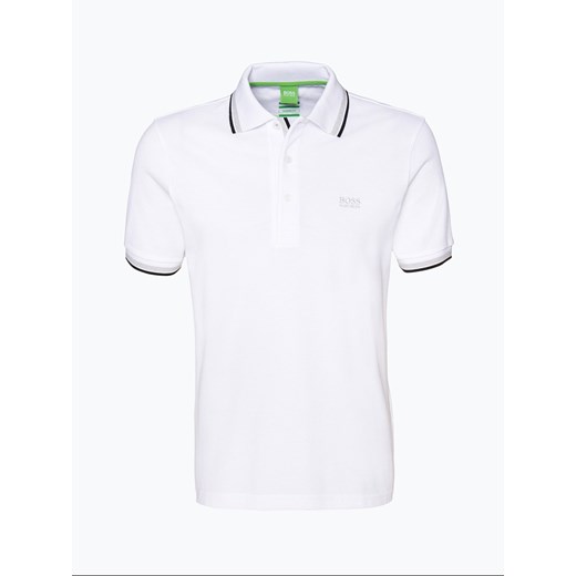 BOSS Athleisure - Męska koszulka polo – Paddy, biały XL vangraaf