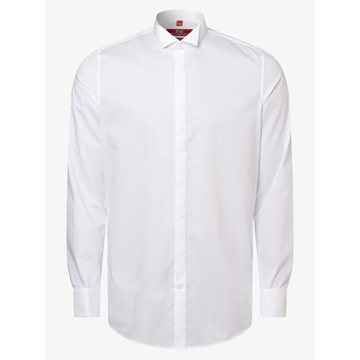 Finshley & Harding London - Koszula męska z wywijanymi mankietami, biały Finshley & Harding London 35-36 wyprzedaż vangraaf