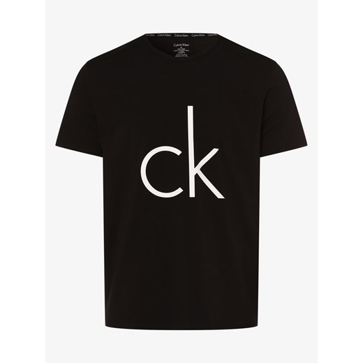 Calvin Klein - Męska koszulka od piżam, czarny Calvin Klein S okazja vangraaf