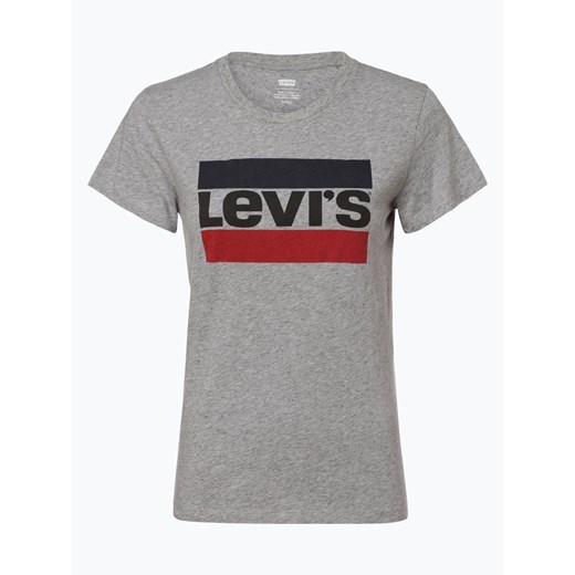 Levi's - T-shirt damski, szary XS vangraaf