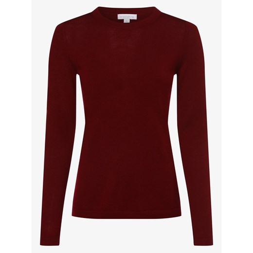 brookshire - Damski sweter z wełny merino, czerwony XXL vangraaf
