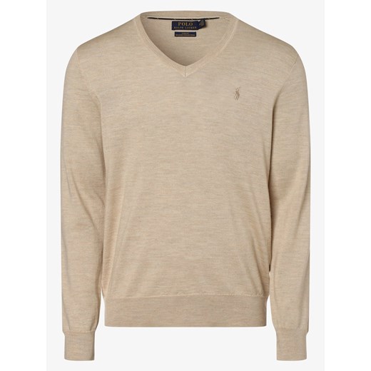 Polo Ralph Lauren - Sweter męski, beżowy Polo Ralph Lauren S vangraaf