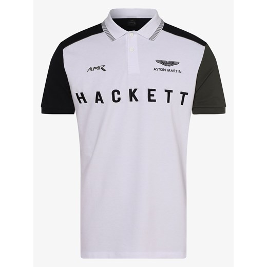 Hackett London - Męska koszulka polo, niebieski|biały|wielokolorowy Hackett London M vangraaf