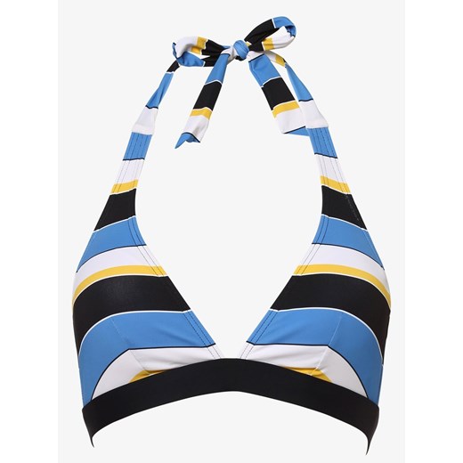 Esprit Casual - Damski góra od bikini, niebieski|żółty 40C okazyjna cena vangraaf