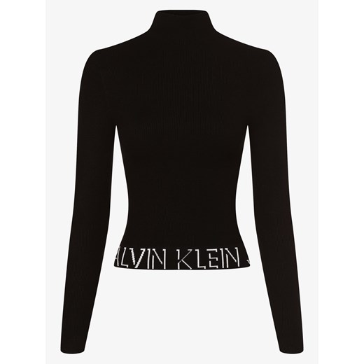 Calvin Klein Jeans - Sweter damski, czarny XS okazja vangraaf
