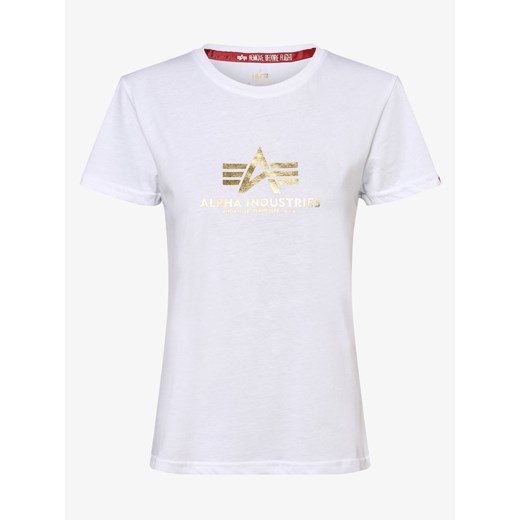 Alpha Industries - T-shirt damski, biały Alpha Industries XS vangraaf