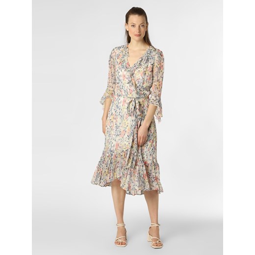 Polo Ralph Lauren Sukienka damska Kobiety Sztuczne włókno beżowy wzorzysty ze sklepu vangraaf w kategorii Sukienki - zdjęcie 135478319