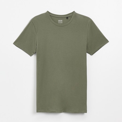 Koszulka slim fit Basic - Zielony House XL House