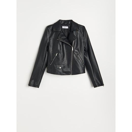 Reserved - Kurtka ramoneska - Czarny Reserved 46 Reserved