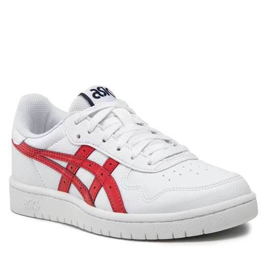 Sneakersy ASICS - Japan S Gs 1194A076 White/Classic Red 101 35.5 promocyjna cena eobuwie.pl