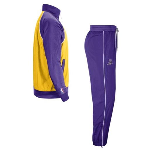 Dres męski Nike NBA Los Angeles Lakers Courtside - Żółć Nike M Nike poland