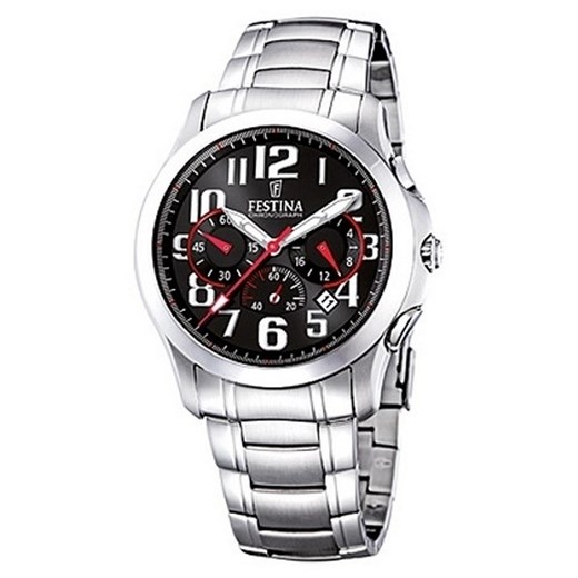 Zegarek Męski FESTINA F16291/8 Sport Chrono - 16291/8 Dostawa Gratis! 100 Dni na Zwrot Towaru - Gwarancja Satysfakcji!!! otozegarki bialy zegarek