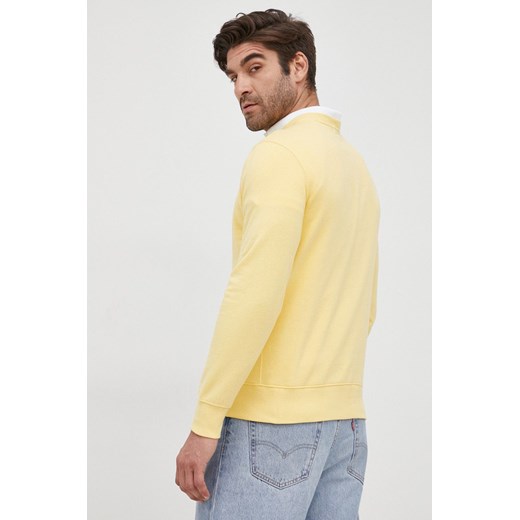 Polo Ralph Lauren bluza męska kolor żółty z nadrukiem Polo Ralph Lauren M ANSWEAR.com