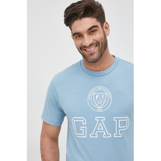 GAP t-shirt bawełniany z nadrukiem Gap XXL ANSWEAR.com