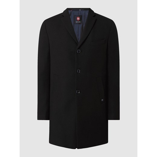 Krótki płaszcz z dodatkiem żywej wełny model ‘Malcot’ Cg - Club Of Gents 50 okazyjna cena Peek&Cloppenburg 