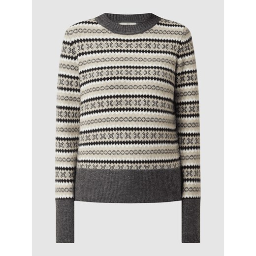Sweter z norweskim wzorem S okazja Peek&Cloppenburg 