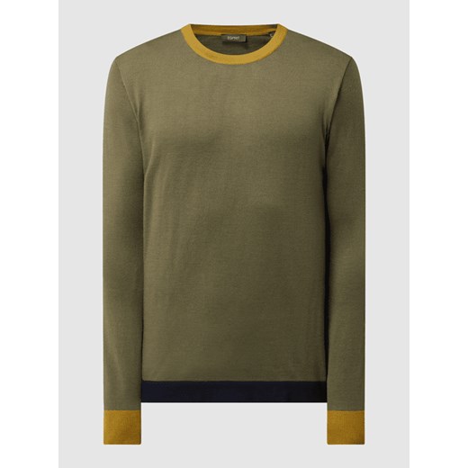 Sweter z wełny merino S okazja Peek&Cloppenburg