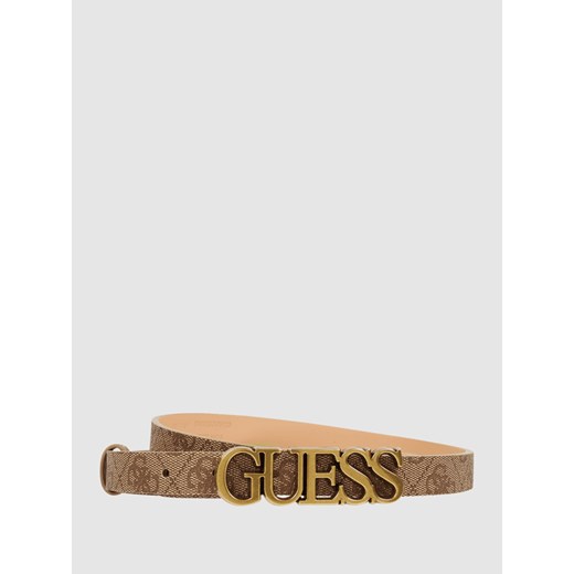 Pasek z wzorem z logo Guess L Peek&Cloppenburg 