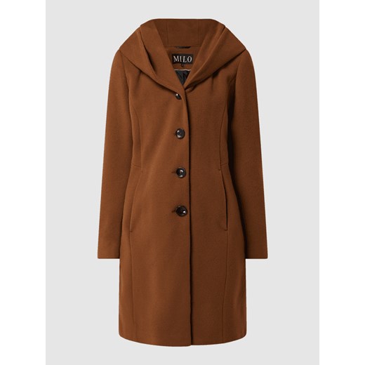 Krótki płaszcz z domieszką kaszmiru model ‘Bella’ Milo Coats 48 Peek&Cloppenburg 