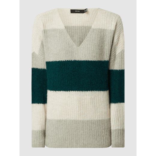 Sweter o kroju oversized z dodatkiem streczu model ‘Julie’ Vero Moda M promocyjna cena Peek&Cloppenburg 
