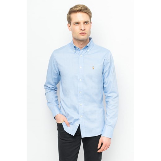 KOSZULA MĘSKA RALPH LAUREN 710672877002 NIEBIESKA Ralph Lauren S okazja Royal Shop