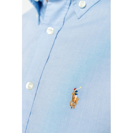 KOSZULA MĘSKA RALPH LAUREN 710672877002 NIEBIESKA Ralph Lauren XL okazyjna cena Royal Shop
