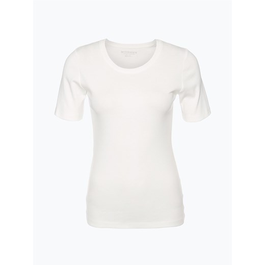brookshire - T-shirt damski, biały M vangraaf