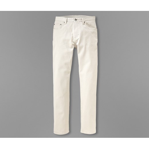 Klasyczne spodnie z 5 kieszeniami, beżowe tchibo bezowy klasyczny