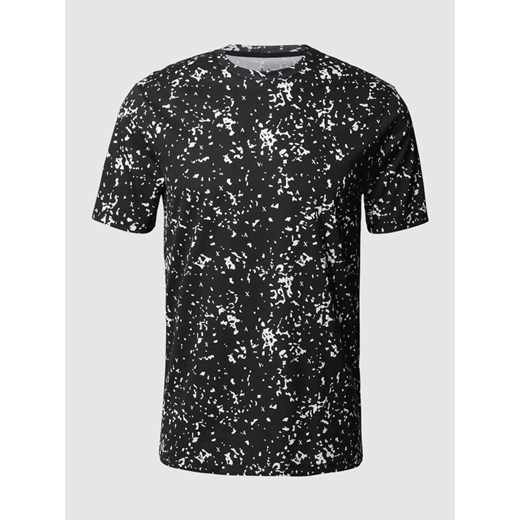 T-shirt o kroju regular fit ze wzorem na całej powierzchni Armani Exchange S Peek&Cloppenburg  wyprzedaż