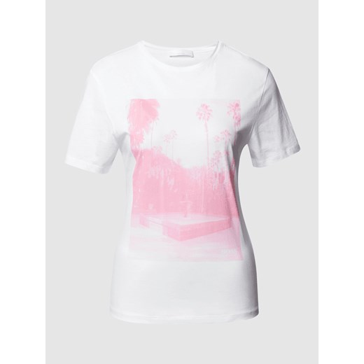T-shirt z czystej bawełny ekologicznej z nadrukiem z motywem XS okazyjna cena Peek&Cloppenburg 