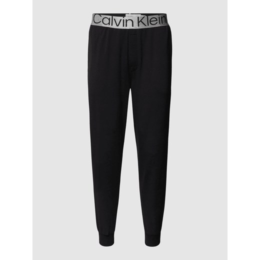 Spodnie dresowe z paskiem z logo Calvin Klein Underwear L Peek&Cloppenburg 