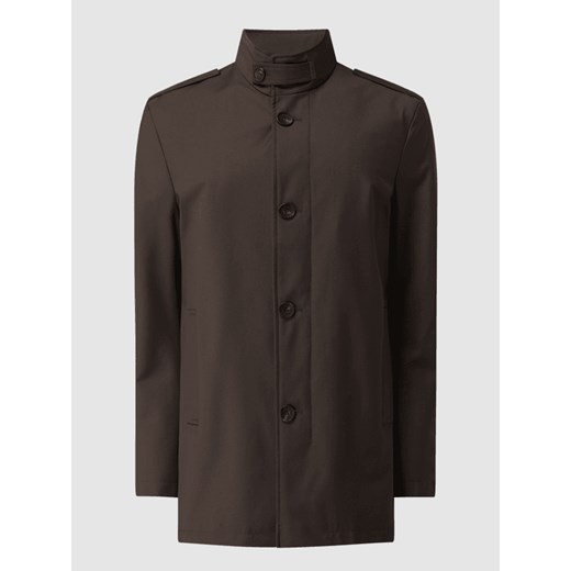 Krótki płaszcz z dodatkiem wiskozy model ‘Ciscad’ Cinque 50 Peek&Cloppenburg 