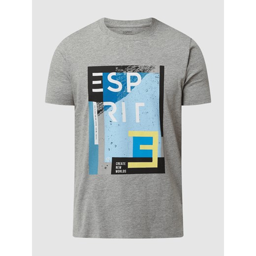 T-shirt o kroju Regular Fit z nadrukiem Esprit XXL Peek&Cloppenburg 