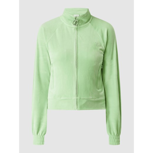 Bluza rozpinana z aksamitu model ‘Tanya’ Juicy Couture XS Peek&Cloppenburg