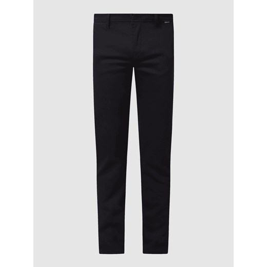 Spodnie o kroju tapered fit z dodatkiem streczu model ‘Griffin’ Mac 30/30 Peek&Cloppenburg