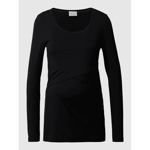 Bluzka z długim rękawem ciążowa w stylu kopertowym M Peek&Cloppenburg