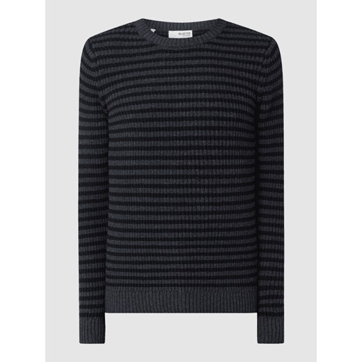 Sweter ze wzorem w paski model ‘Davis’ Selected Homme XXL Peek&Cloppenburg 
