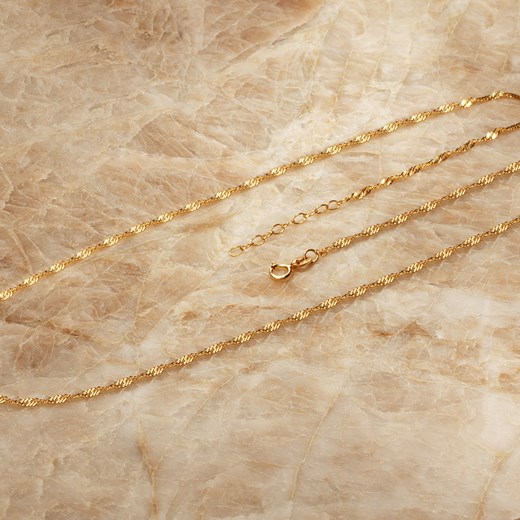 złoty łańcuszek singapur Irbis.style 45 cm irbis.style