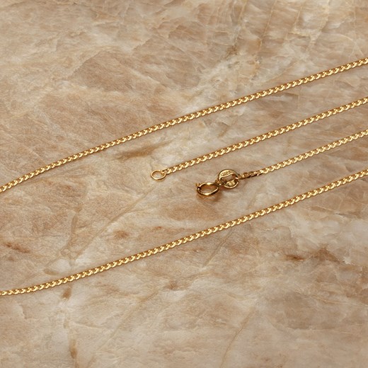 złoty łańcuszek pancerka Irbis.style 45 cm irbis.style