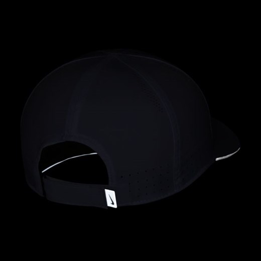 Perforowana czapka do biegania Nike Dri-FIT Aerobill Featherlight - Biel Nike one size Nike poland