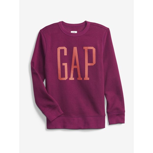 GAP Logo Bluza dziecięca Czerwony Fioletowy Gap L BIBLOO promocyjna cena