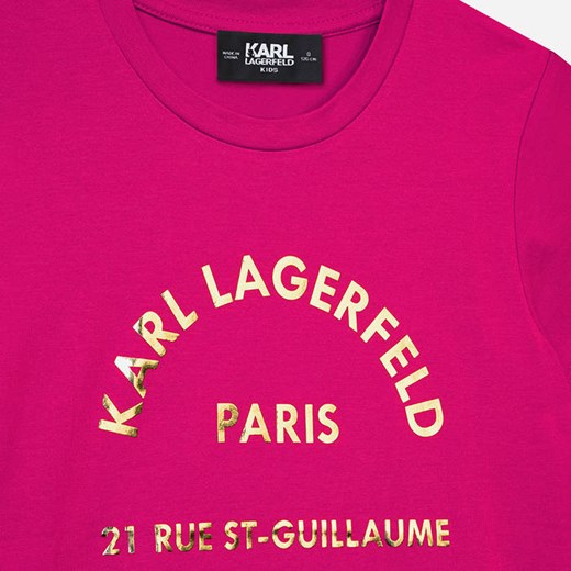 Koszulka dziecięca Karl Lagerfeld Short Sleeves Tee-Shirt Z15351 487 * Marka Niezdefiniowana 150 sneakerstudio.pl