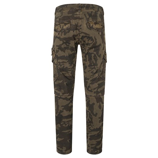 Bojówki "Hunter" - Regular fit - w kolorze oliwkowym Timezone W34/L32 okazja Limango Polska