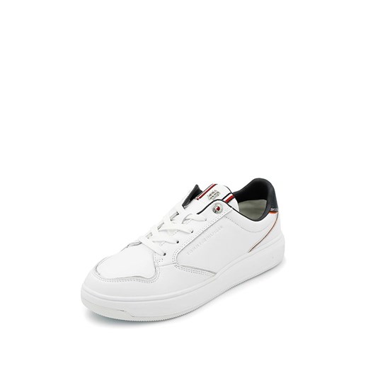 Skórzane sneakersy w kolorze biało-czarnym Tommy Hilfiger 40 okazyjna cena Limango Polska