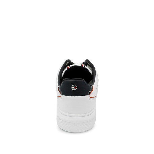 Skórzane sneakersy w kolorze biało-czarnym Tommy Hilfiger 40 wyprzedaż Limango Polska