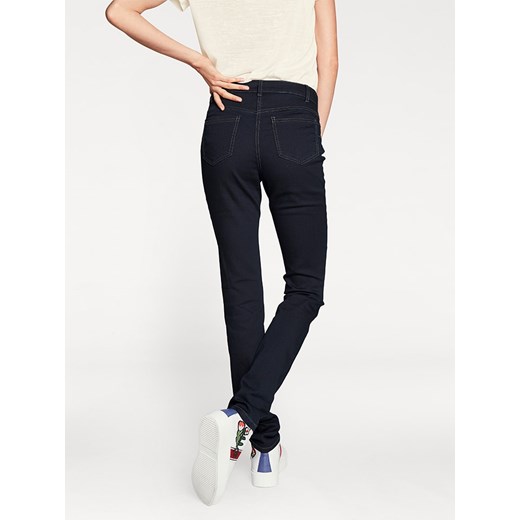 Dżinsy - Slim fit - w kolorze granatowym Heine 48 wyprzedaż Limango Polska