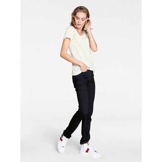 Dżinsy - Slim fit - w kolorze granatowym Heine 48 okazja Limango Polska